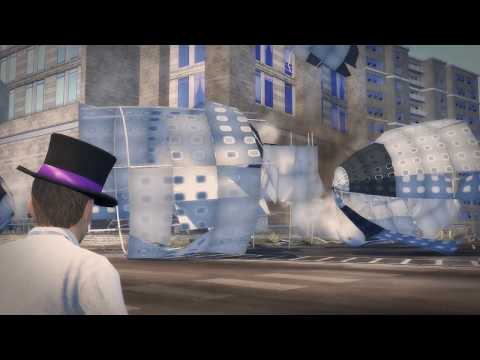 Saints Row 2 - Blimp Spawn Glitch