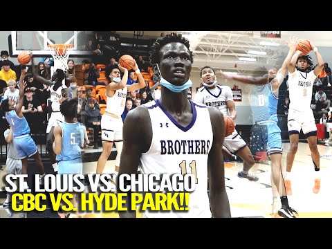 7'2" John Bol and SHIFTY PG Rob Martin HOOP Against Chicago's Hyde Park! feat. Larry Hughes Jr.