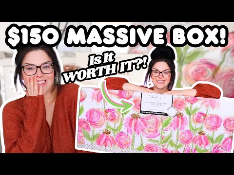 WORTH IT? Expensive $150 Decor Box! | Decor Steals European Cottage Unboxing