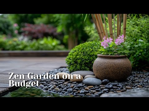 Create a Tranquil Zen Garden on a Budget with Dollar Store Items – DIY Ideas and Tips