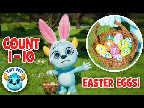 How Many? Learn the Numbers 1-10 · Count Easter Eggs with Tiny Yeti · Counting is Fun!