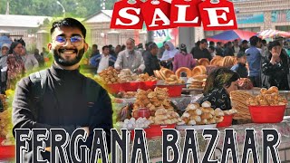 BAZAAR In Uzbekistan| FERGANA City Bazaar| BAZAARS Of Uzbekistan|vlog-2