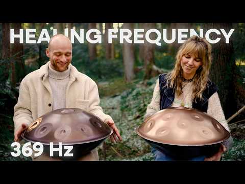 Forest Healing (369 Hz) | 1 hour handpan music | Malte Marten & Changeofcolours