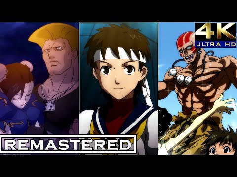 Street Fighter 4 - All Character Endings Remastered [4K]