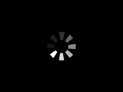 1H long Screensaver of Endless loading icon Video Loop no sound, no music