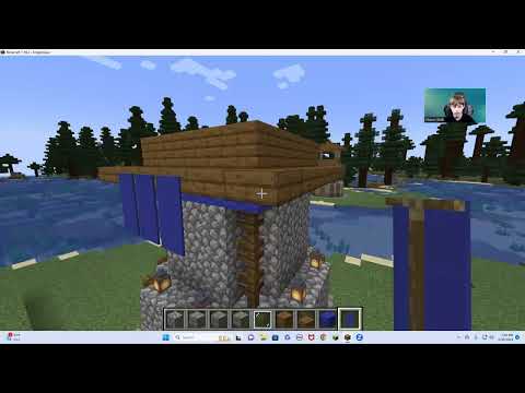 Building a Medieval Watchtower in Minecraft