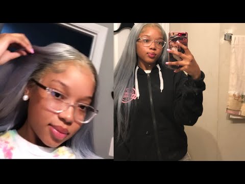 Water coloring 613 hair platinum 😍 | Virgo hair