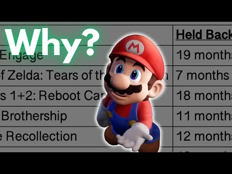 Why Nintendo holds back games so long | Thoughts on GVG's recent video...