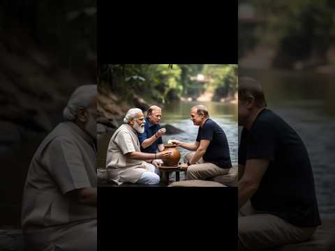 When Politics Takes a Break: Trump, Putin & Modi Share Butter Near Water