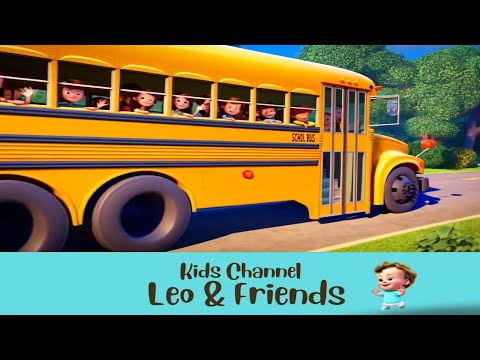 🚗🎶 Wheels Go Round – Fun & Catchy Kids' Vehicle Song! 🚜🚌