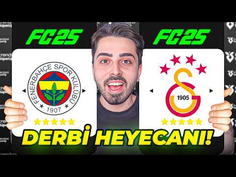 GALATASARAY - FENERBAHÇE DERBİSİNİ SİMÜLE ETTİM!