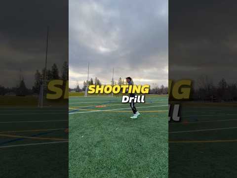 THE BEST Shooting Drill for Soccer ☄️⚽️ #soccer #shorts #soccertraining