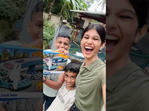 SURPRISING MY COUSINS🤩🚙 with HOTWHEELS🔥 | thejathangu😉 #Shorts