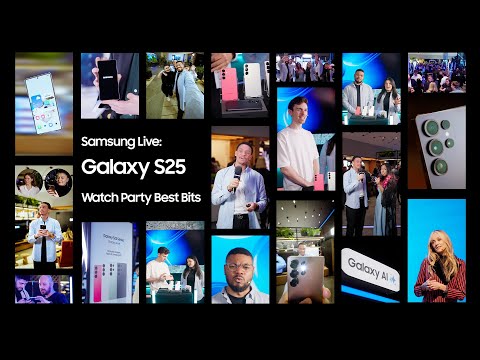 Samsung Live: Galaxy S25 Watch Party Best Bits