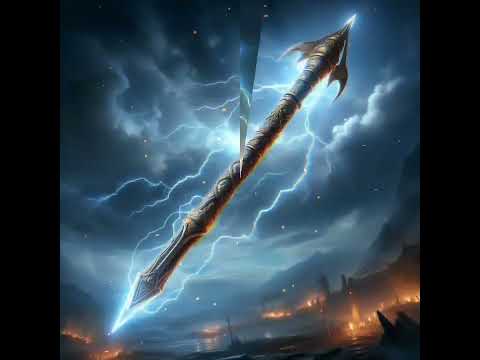 Gungnir – Odin’s Spear That Never Misses 🏹⚡ #Odin #NorseMythology #Gungnir #AllFather