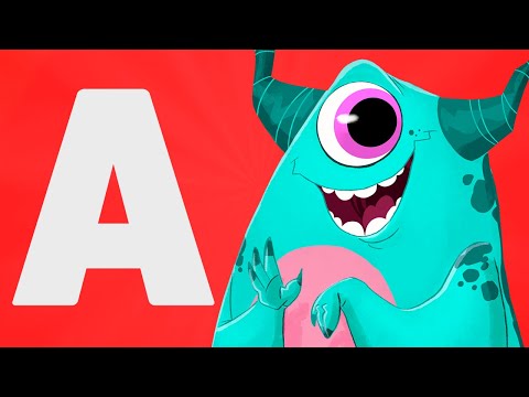 The ABC Song with Friendly Monsters · Sing Along & Learn the Alphabet, Letters & ABCs for Preschool