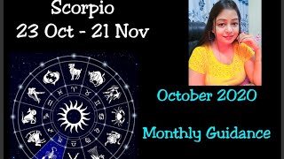 #Scorpio #tarotcards #allsunsigns #monthlyguidance #saibaba