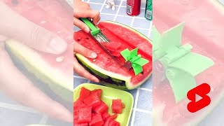 The best way to cut a 🍉🍉WATERMELON🍉 😎 | Cutting Tips & Tricks | #shorts #food