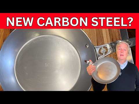 How to Season a new De Buyer carbon steel pan using an oven: EFFECTIVE and EASY Method!