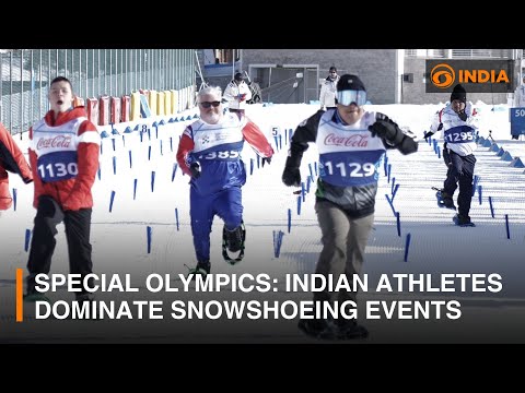 Special Olympics Winter Games 2025: Indian athletes dominate snowshoeing events