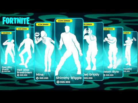 ALL ICON SERIES DANCES & EMOTES IN FORTNITE (Part 2)