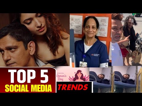 Top 5 Trending Headlines From Social Media | Tamanna Bhatia | Hina Khan |