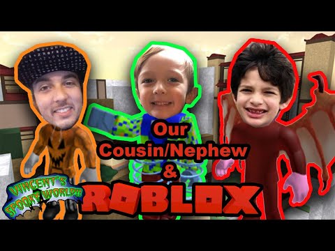 Roblox Sinking Ship/Ninja with special Guest..... Cousin Gunner!