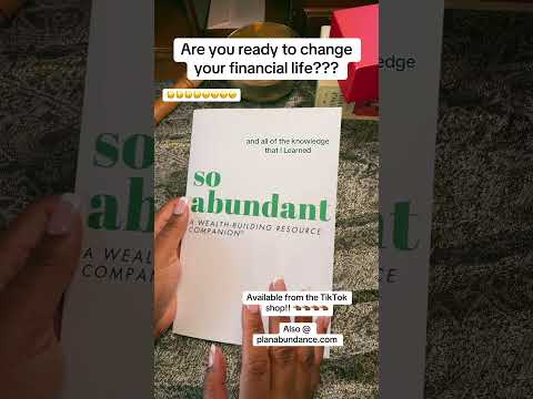 Get yours from planabundance . com!! #abundance #abundancemindset #journal #financialliteracy #grow