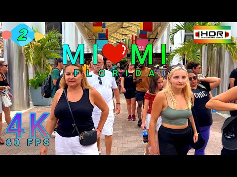 Beautiful Day in Miami Part 2/2, Florida USA 4K-UHD