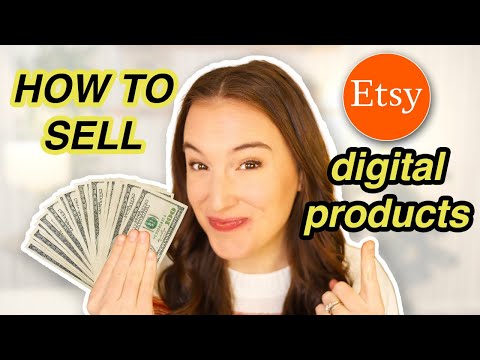 How to sell DIGITAL PRODUCTS on ETSY in 2025 (in 4 easy steps)