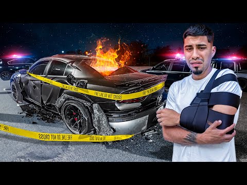 I GOT INTO A CAR ACCIDENT! *HELLCAT REDEYE DESTROYED!*