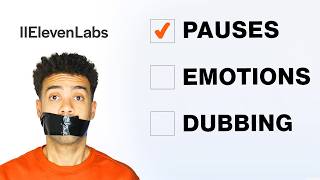 4 Elevenlabs Voice Tips in 3 Minutes (add pauses, emotions & dubbing)