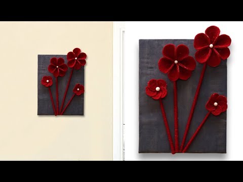 How to make wall frame at home//DIY home decor//wall hanging ideas