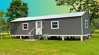 Tour This Beautiful 16x40 Farmhouse Tiny House + Tips for Saving Money When Building Your Own Home