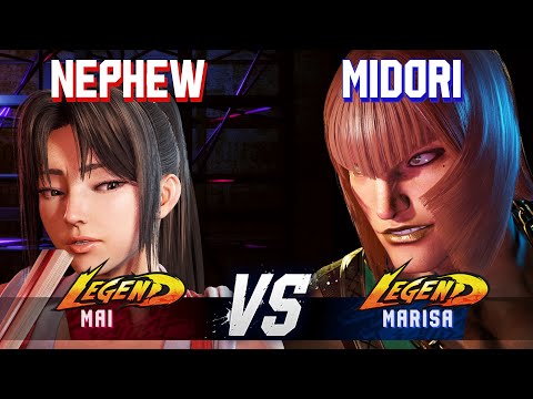 SF6 ▰ NEPHEW (Mai) vs MIDORI (Marisa) ▰ High Level Gameplay