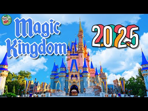 Magic Kingdom - RIDES & ATTRACTIONS 2025 - Walt Disney World