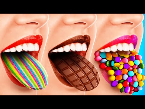 AWESOME FOOD TRICKS AND PARENTING HACKS | Real vs DIY Gadgets for Smart Parents by 123 GO!