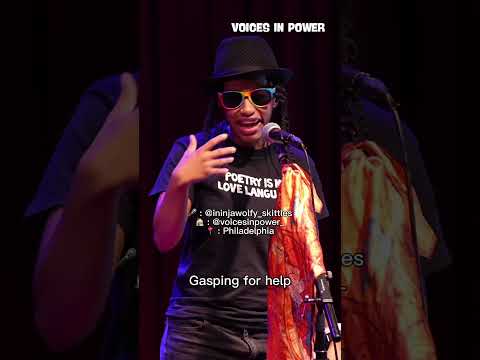 Skittles - Therapy Talks (snippet) @ Voices In Power #voicesinpower #poetry