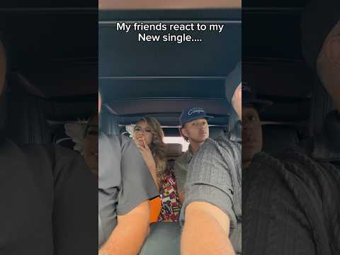 My friends react to my song #wedding #rnb #islandvibes #90smusic #myshaan #dinahjane