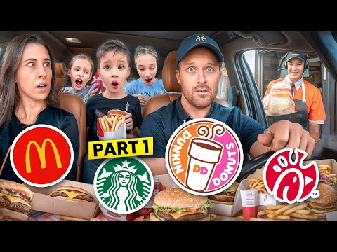 ORDERING WHATEVER The CAR IN FRONT OF US ORDERS! 😳 **SECRET MENU**