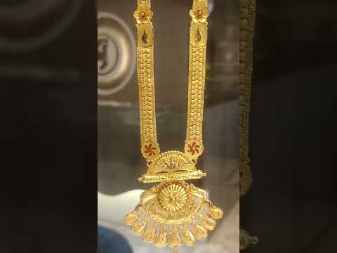 beautiful necklace #neckdesign #goldjewellerydesigns #viralvideo #youtubeshorts #gold