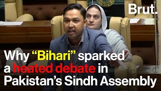 Why "Bihari" sparked a heated debate in Pakistan's Sindh Assembly