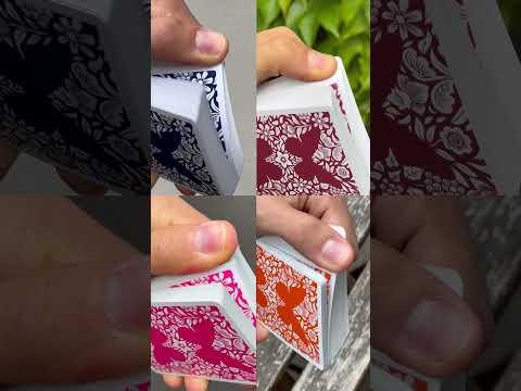 The One-Way Marking of Butterfly Playing Cards Workers Edition