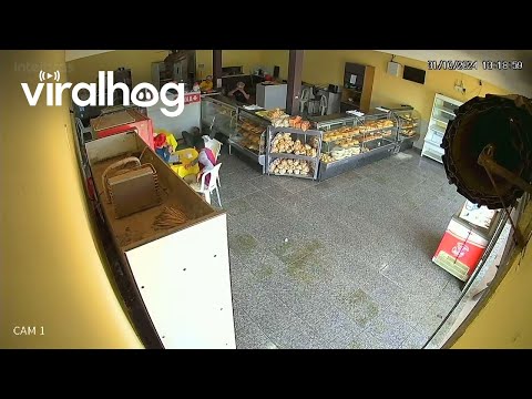 Man Falls Off Chair In Store || ViralHog