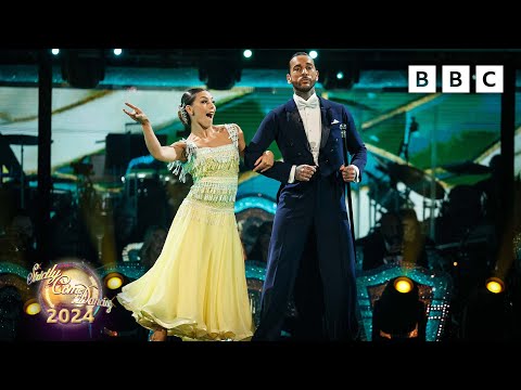 Pete Wicks and Jowita Przystal Foxtrot to Beyond The Sea by Bobby Darin ✨ BBC Strictly 2024