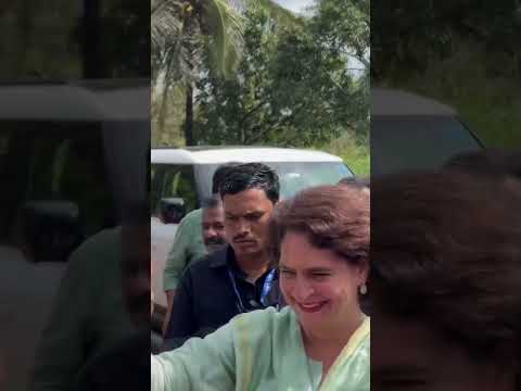 Look who is in gecw 🥹❤️‍🔥.  #priyankagandhi #gecw #udsfgecw #collegevisit #wayanad #udsf