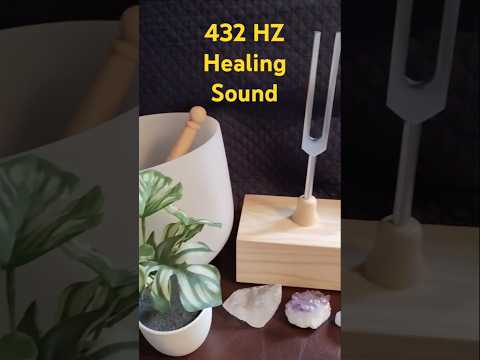 432HZ Healing Sound💜#shorts #sound #soundhealing #healing #crystals #432hz