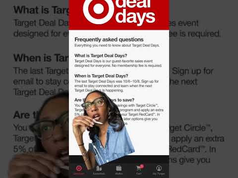 🎯Target Restricting Deals for Deal Days 2023