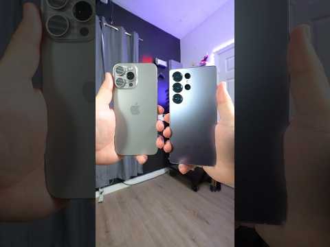 iPhone 16 Pro Max vs S25 Ultra