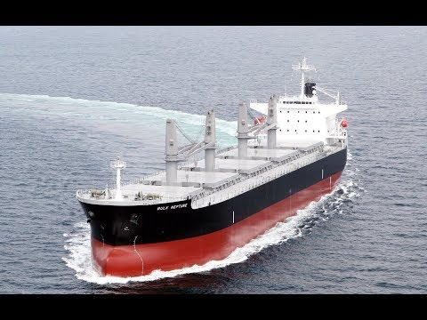 Transit by Suez canal from Red sea to Mediterranean sea on bulk carrier vessel ELEEN NEPTUNE